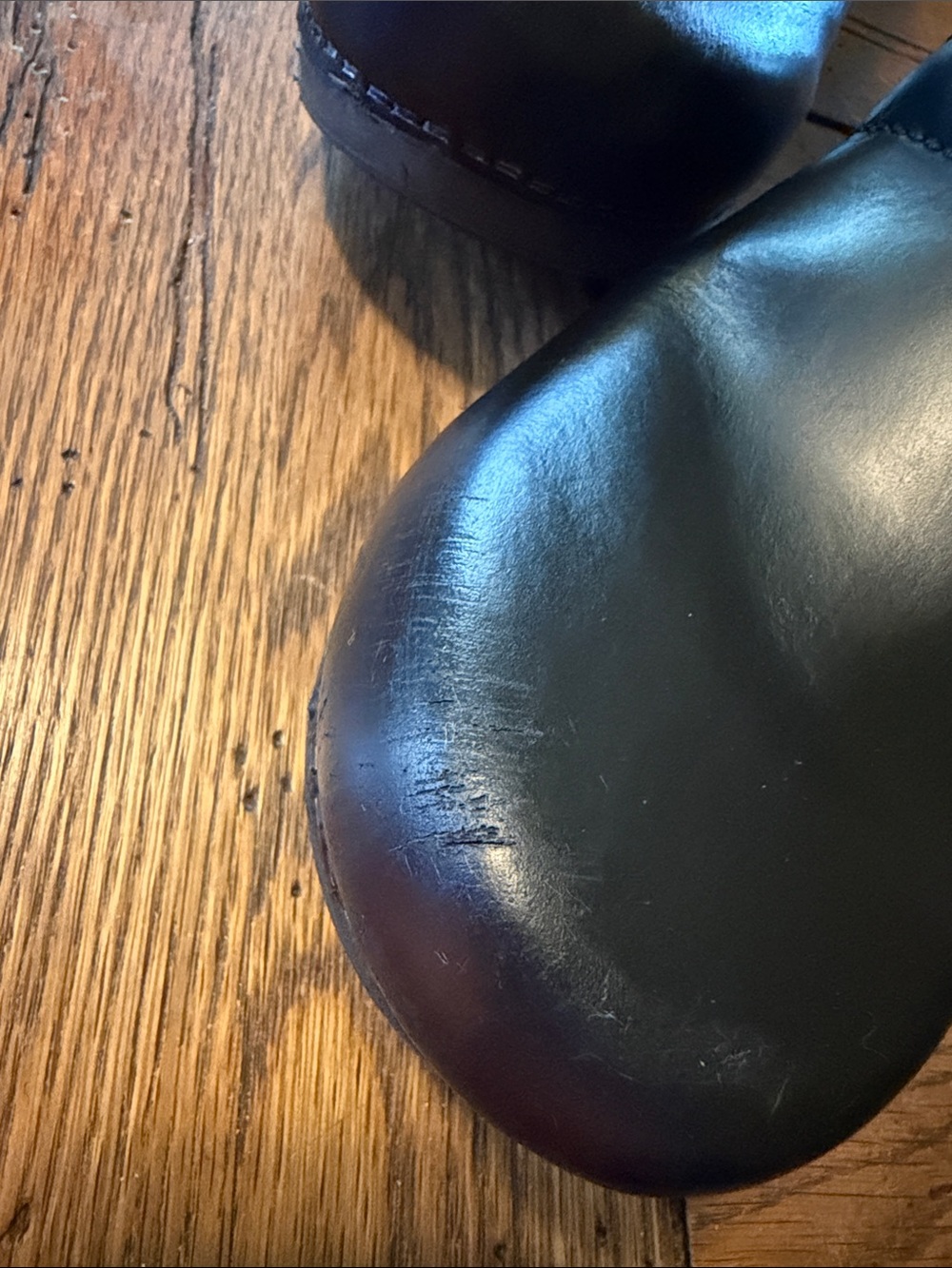 Dansko Black Leather - XP2.0 - Slip-On Clogs - Sz 39 (USA 8.5) - Picture 6 of 12